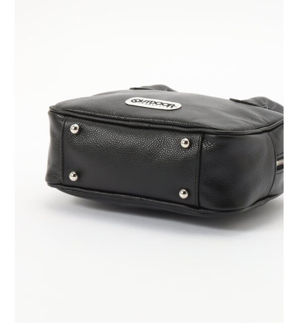 OUTDOOR PRODUCTS Usual Things「CUBE BAG  別注 CAVIAR SKIN」|ハンドバッグ|