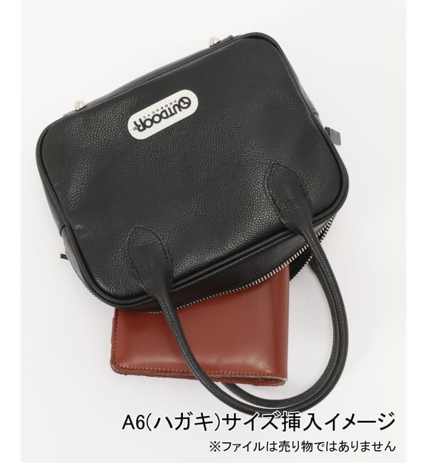 OUTDOOR PRODUCTS Usual Things「CUBE BAG  別注 CAVIAR SKIN」|ハンドバッグ|