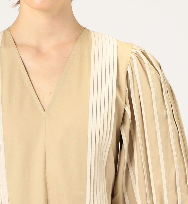 TOMORROWLAND BUYING WEAR「BODICE STUDIO V neck midi Vネックドレス」|ワンピース|