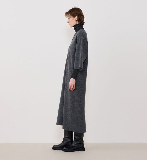 GALERIE VIE「ミルドスムース Vネックワンピース」|ワンピース|