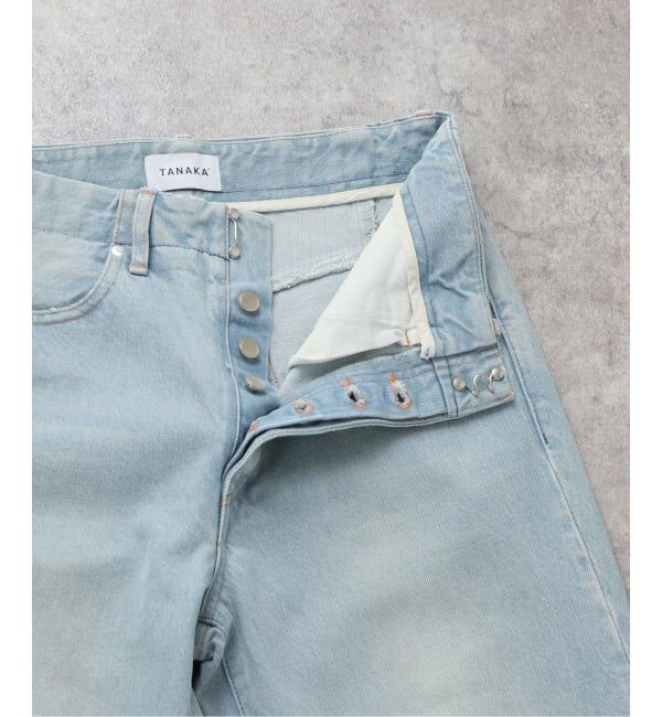  「TANAKA FLARE JEAN TROUSERS ST-107-25-IC：デニムパンツ」|デニム|