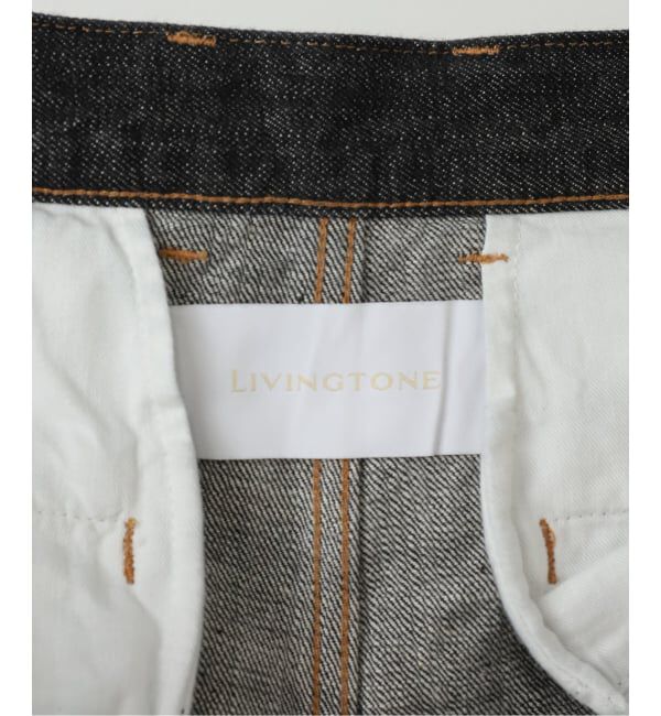  「LIVINGTONE DOLK-TURN UP LONG LT-DOLK-05：デニムパンツ」|デニム|