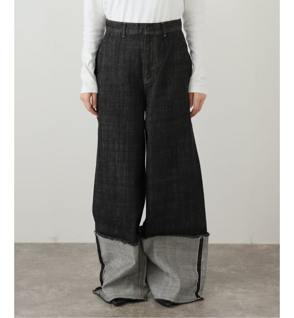  「LIVINGTONE DOLK-TURN UP LONG LT-DOLK-05：デニムパンツ」|デニム|