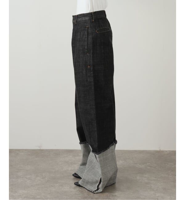  「LIVINGTONE DOLK-TURN UP LONG LT-DOLK-05：デニムパンツ」|デニム|