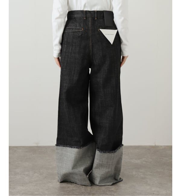  「LIVINGTONE DOLK-TURN UP LONG LT-DOLK-05：デニムパンツ」|デニム|