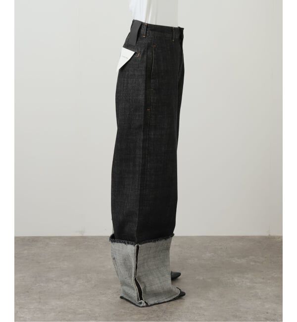  「LIVINGTONE DOLK-TURN UP LONG LT-DOLK-05：デニムパンツ」|デニム|