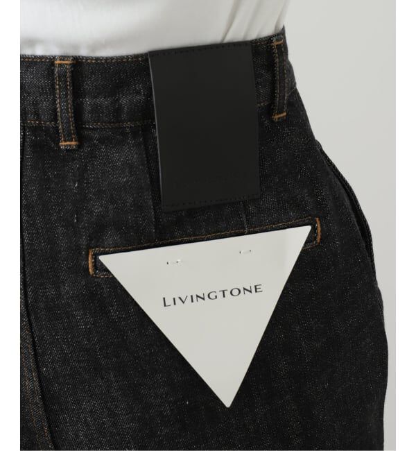  「LIVINGTONE DOLK-TURN UP LONG LT-DOLK-05：デニムパンツ」|デニム|