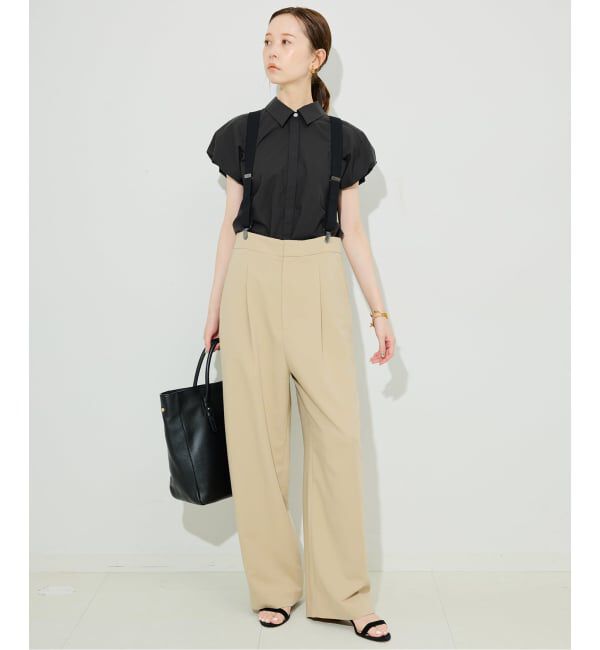 SLOBE IENA「《WEB限定/追加2》バルーンスリーブブラウス」|シャツ・ブラウス|