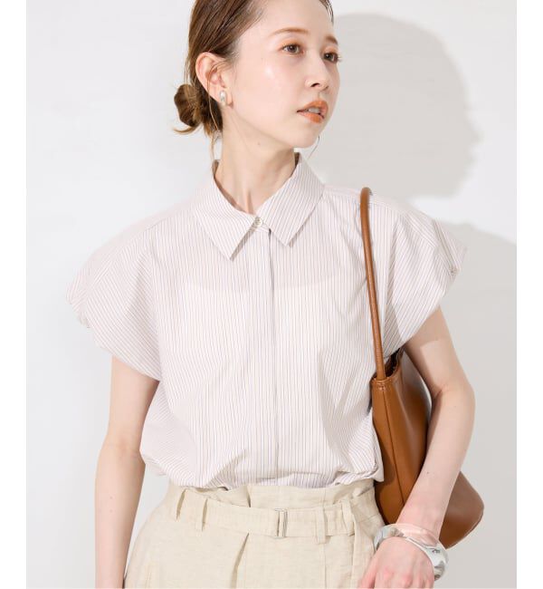 SLOBE IENA「《WEB限定/追加2》バルーンスリーブブラウス」|シャツ・ブラウス|