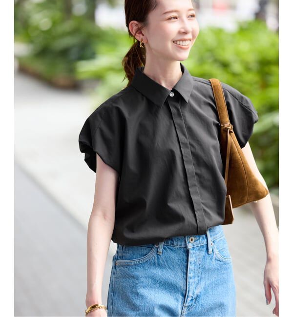 SLOBE IENA「《WEB限定/追加2》バルーンスリーブブラウス」|シャツ・ブラウス|