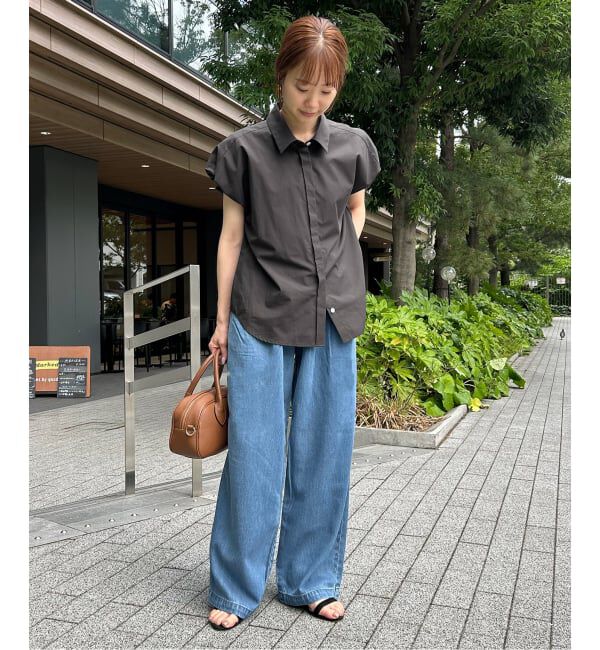 SLOBE IENA「《WEB限定/追加2》バルーンスリーブブラウス」|シャツ・ブラウス|