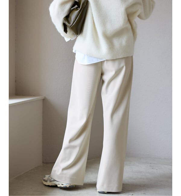 SLOBE IENA「《WEBのみ4サイズ展開/WEB限定カラー有り》DOUBLECLOTHパンツ」|その他|