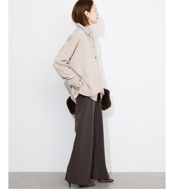 SLOBE IENA「《WEBのみ4サイズ展開/WEB限定カラー有り》DOUBLECLOTHパンツ」|その他|