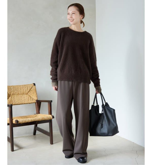 SLOBE IENA「《WEBのみ4サイズ展開/WEB限定カラー有り》DOUBLECLOTHパンツ」|その他|