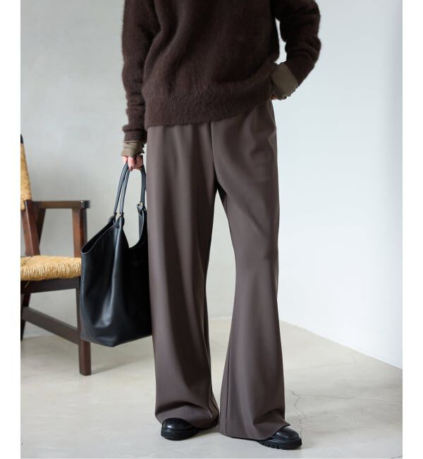 SLOBE IENA「《WEBのみ4サイズ展開/WEB限定カラー有り》DOUBLECLOTHパンツ」|その他|