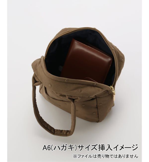 IENA「ドットキルトジップバッグ」|その他|