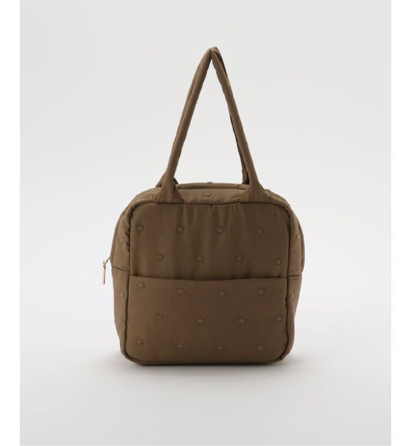 IENA「ドットキルトジップバッグ」|その他|