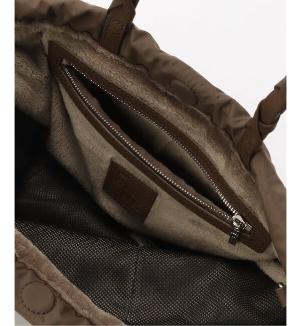 SLOBE IENA「LENK スクエアナイロンバッグ」|トートバッグ|