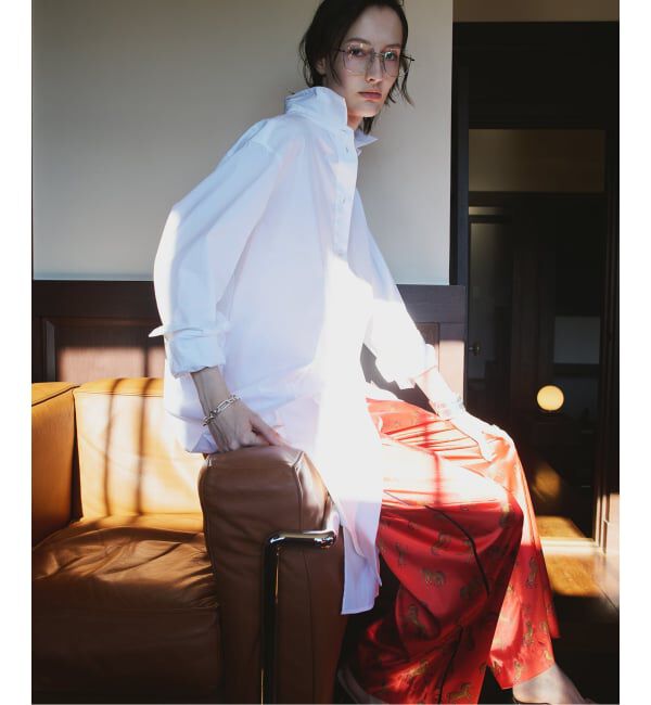 VERMEIL par iena「Horsey Pattern パンツ」|スラックス|