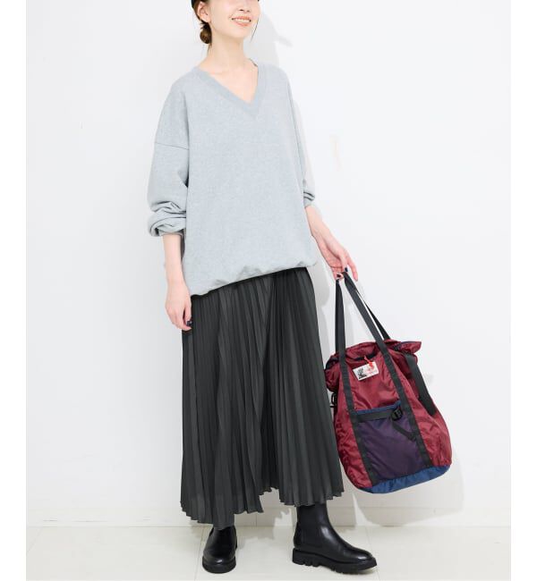 SLOBE IENA「《WEB限定/追加》パウダリーサテンプリーツキャミワンピース」|ワンピース|