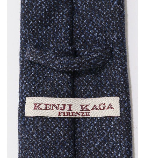 EDIFICE「Kenji Kaga (ケンジ カガ) 別注 Cerrutti Sashiko Rotondo tie」|ネクタイ・蝶ネクタイ|