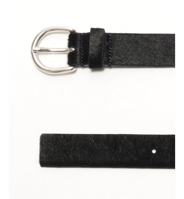 JOURNAL STANDARD「MOLEBO / モレボ ブラックポニーベルト」|ベルト|