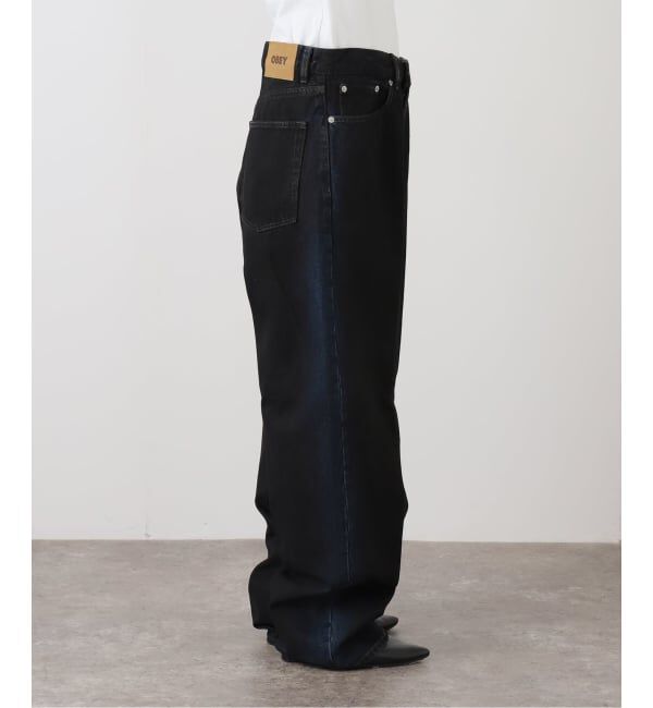 Oriens JOURNAL STANDARD「【OBEY / オベイ】CLASSIC BAGGY SPRAY DENIM　142010113」|デニム|