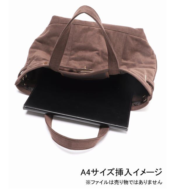 journal standard L'essage「《追加2》別注【SITA PARANTICA】スエードライク チャームツキトートM」|トートバッグ|