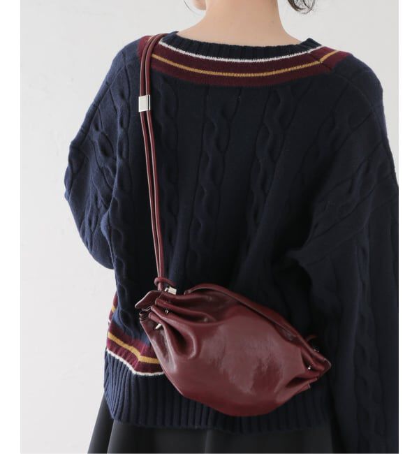 journal standard L'essage「【BONASTRE ボナストレ】  BON-BON CORDS：バッグ」|その他|レッド