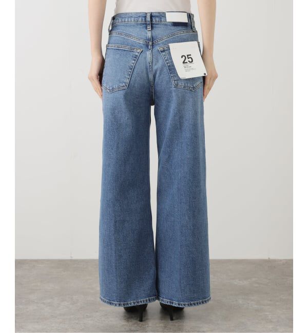journal standard L'essage「【RE/DONE リダン】 HIGH RISE WIDE LEG CROP」|デニム|