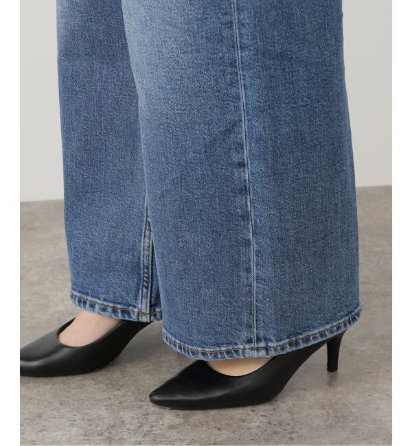 journal standard L'essage「【RE/DONE リダン】 HIGH RISE WIDE LEG CROP」|デニム|