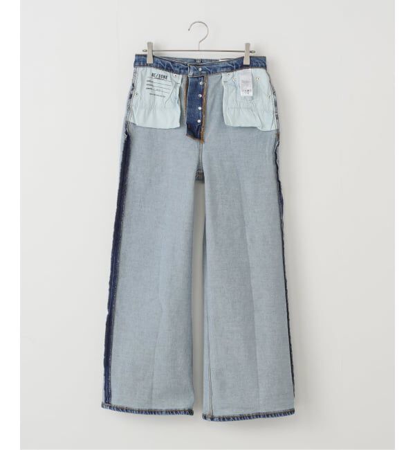 journal standard L'essage「【RE/DONE リダン】 HIGH RISE WIDE LEG CROP」|デニム|