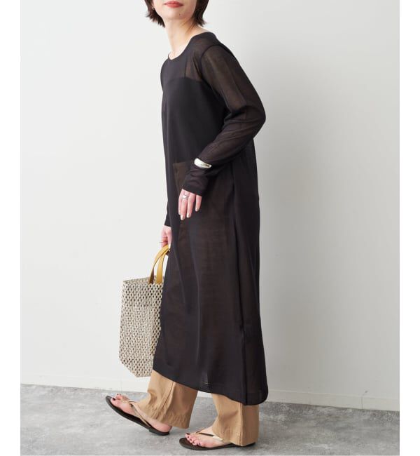 Spick and Span「シアーニットワンピース」|ワンピース|