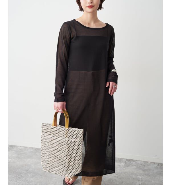 Spick and Span「シアーニットワンピース」|ワンピース|