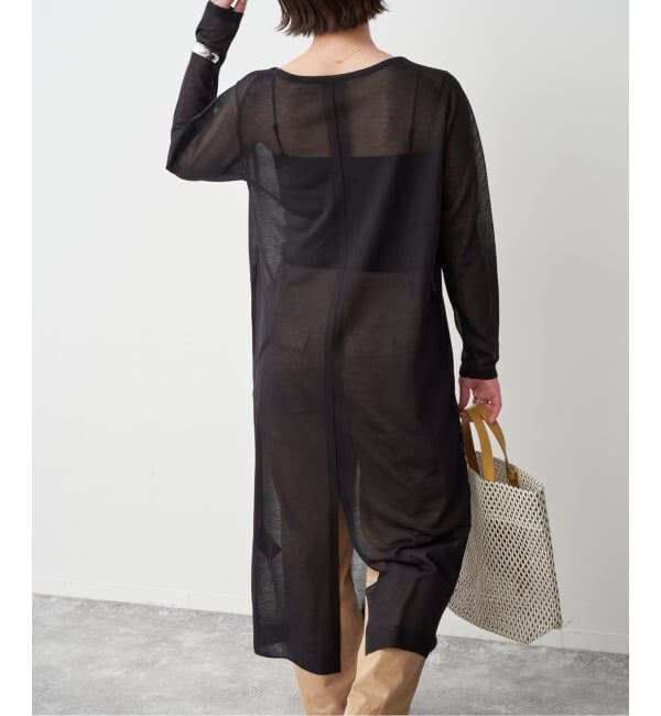 Spick and Span「シアーニットワンピース」|ワンピース|