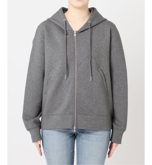 Spick and Span「《WEB限定 / 追加2予約》ストレッチジップフードパーカー」|パーカー|