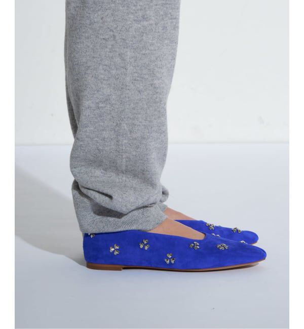 GRISE「GRISEレザーCLOVERスタッズフラット」|その他|