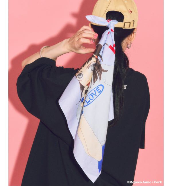  「LE TALON&times;HAPPY MANIAコットンハンカチ」|ハンカチ|