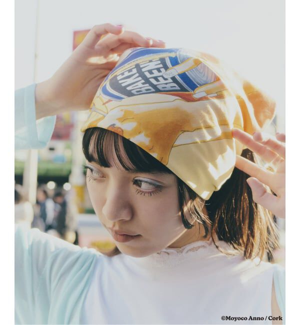  「LE TALON&times;HAPPY MANIAコットンハンカチ」|ハンカチ|