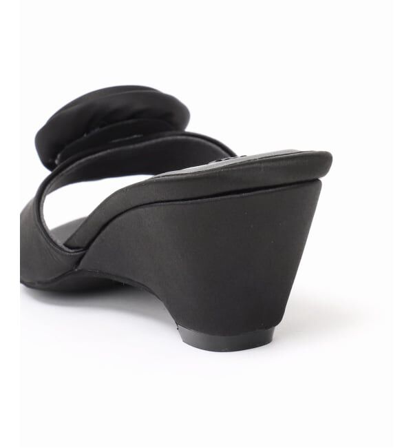  「《WEB限定》Le decore / ル デコレpuffy rose mule サンダル」|サンダル|