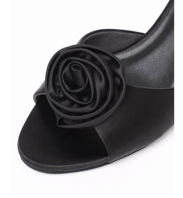  「《WEB限定》Le decore / ル デコレpuffy rose mule サンダル」|サンダル|