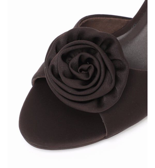  「《WEB限定》Le decore / ル デコレpuffy rose mule サンダル」|サンダル|