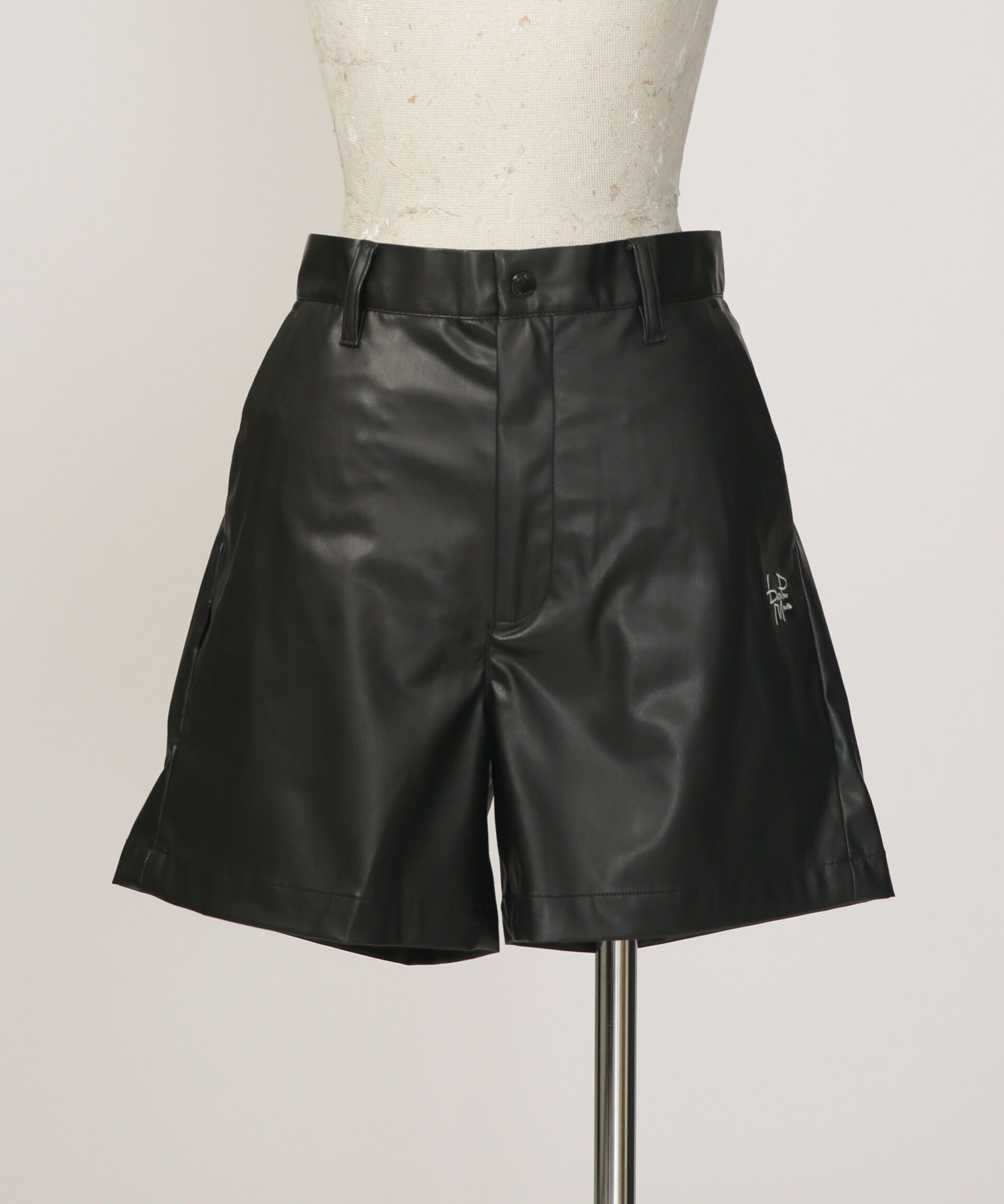 nano･universe「beats per minute/合皮ショーツ」|チノ|