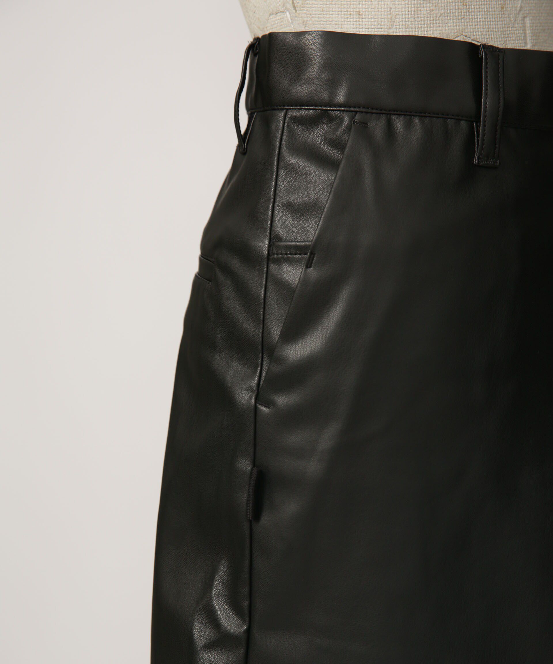 nano･universe「beats per minute/合皮ショーツ」|チノ|