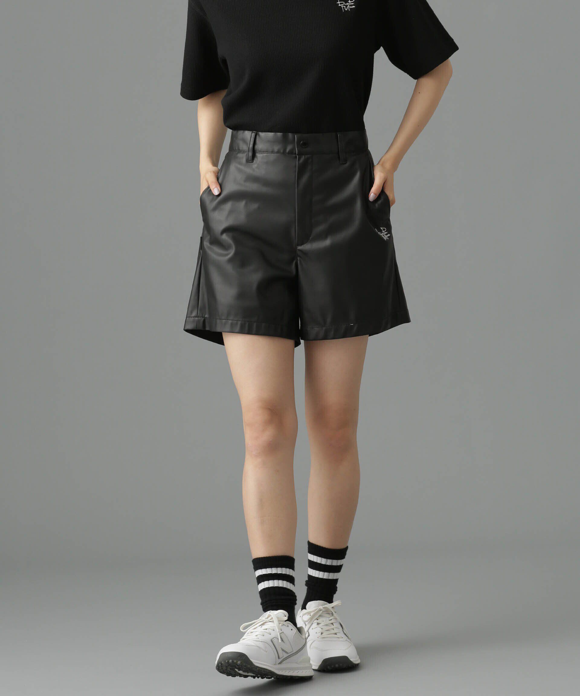 nano･universe「beats per minute/合皮ショーツ」|チノ|