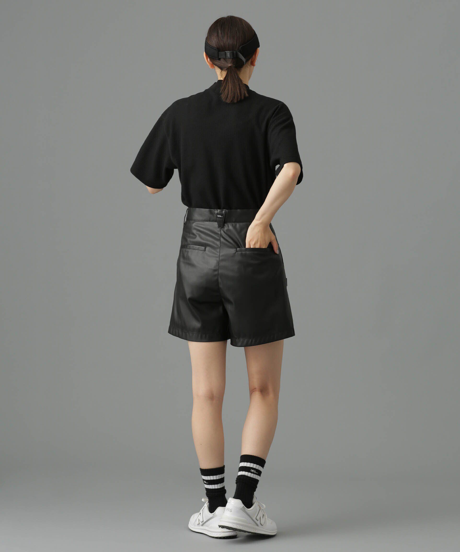 nano･universe「beats per minute/合皮ショーツ」|チノ|