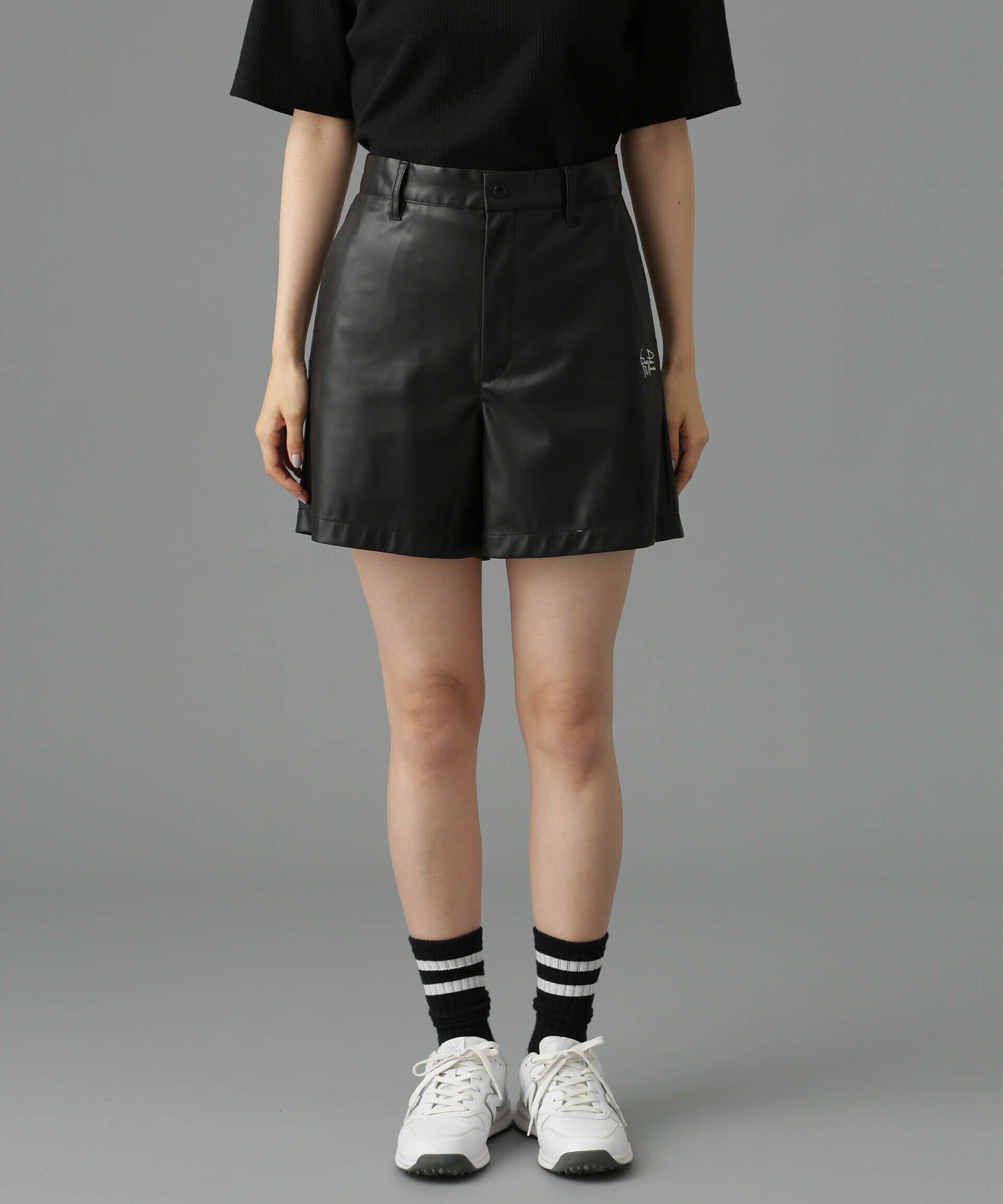 nano･universe「beats per minute/合皮ショーツ」|チノ|