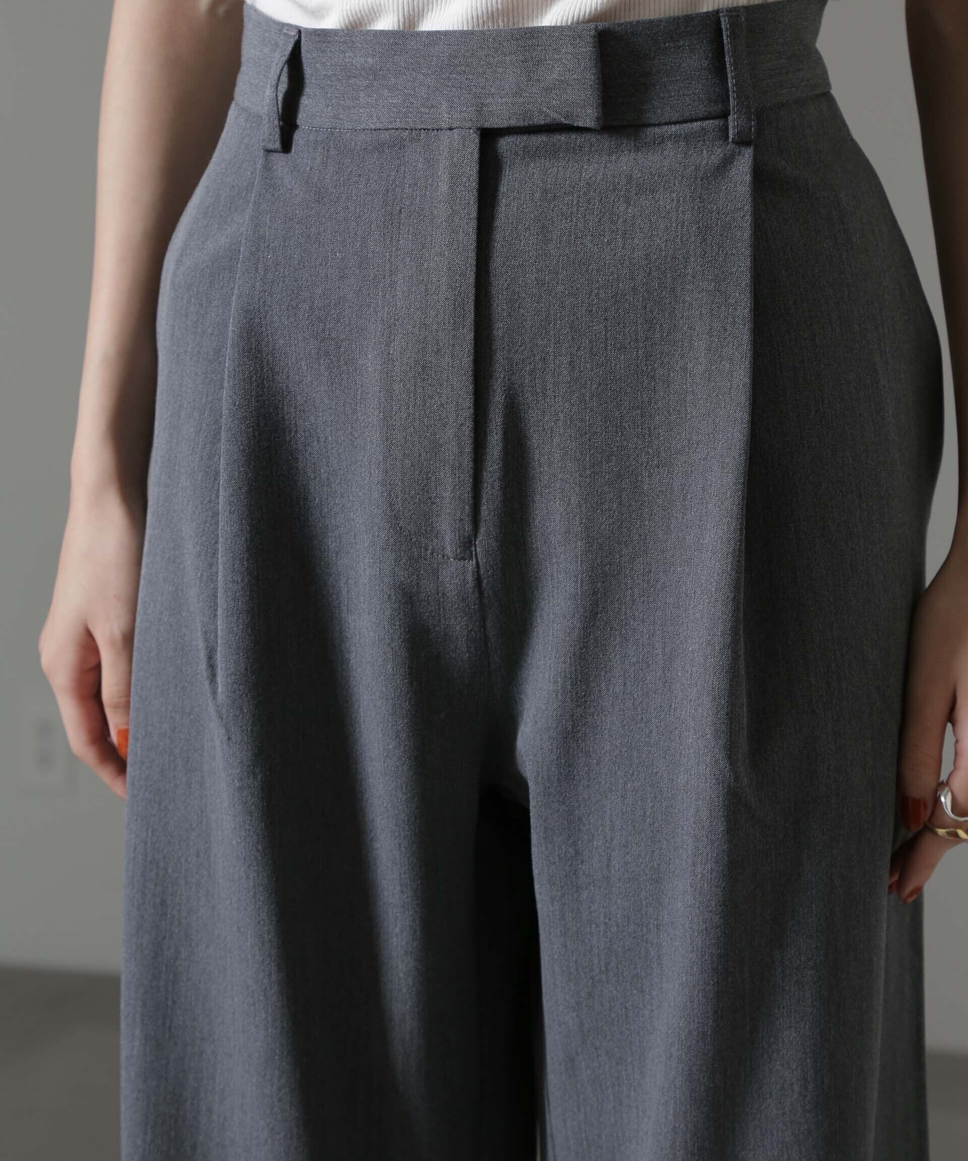 nano･universe「RITA ROW/MUGA PANTS」|チノ|