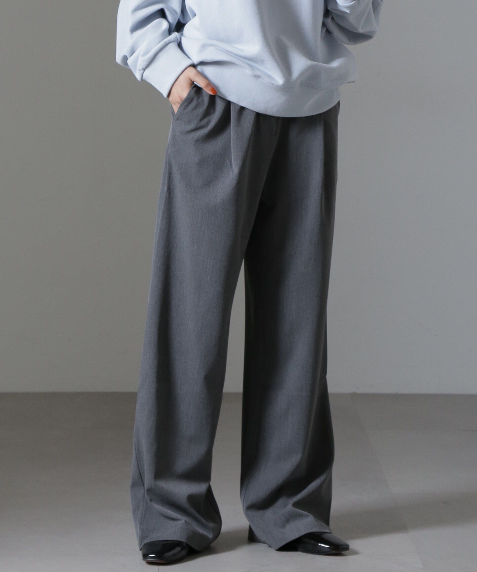 nano･universe「RITA ROW/MUGA PANTS」|チノ|
