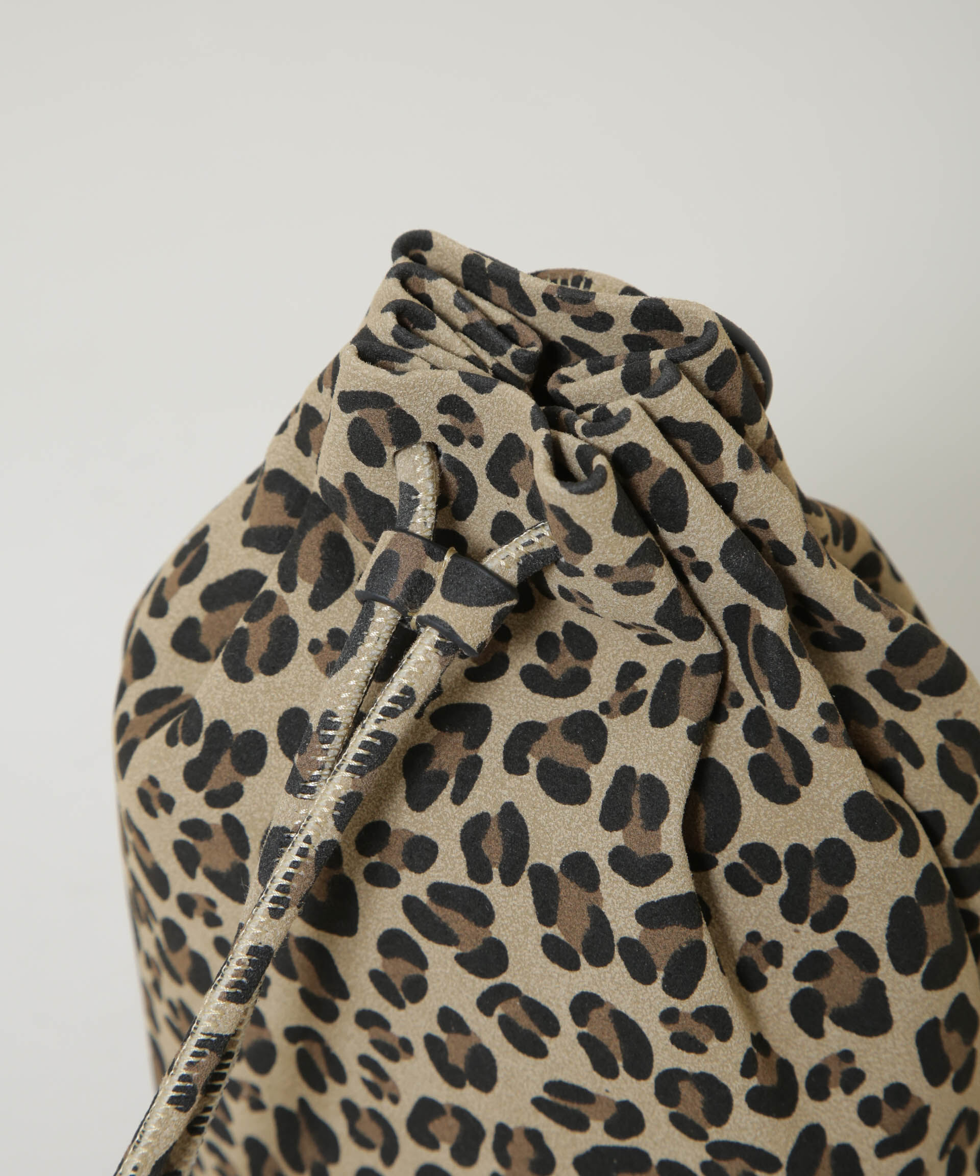 nano･universe「HASHIBAMI/レオパード ボンサック ポシェット」|ショルダー・メッセンジャー|